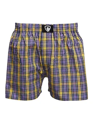 men's boxershorts with woven label CLASSIC ALI - Men's boxer shorts REPRE4SC CLASSIC ALIBOX 18108 - R8M-BOX-0108S - S