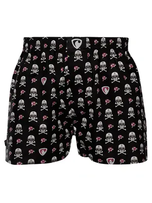 men's boxershorts with woven label EXCLUSIVE ALI - Men's boxer shorts REPRE4SC EXCLUSIVE ALI LA MUERTE - R8M-BOX-0605S - S