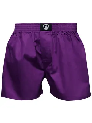 men's boxershorts with woven label EXCLUSIVE ALI - Men's boxer shorts REPRESENT EXCLUSIVE ALI VIOLET - R8M-BOX-0607S - S