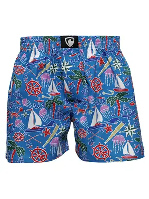 men's boxershorts with woven label EXCLUSIVE ALI - Men's boxer shorts REPRESENT EXCLUSIVE ALI MARITIME - R8M-BOX-0618S - S