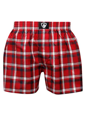 men's boxershorts with woven label CLASSIC ALI - Men's boxer shorts RPSNT CLASSIC ALI 19102 - R9M-BOX-0102S - S