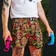 men's boxershorts with woven label EXCLUSIVE ALI - Men's boxer shorts RPSNT EXCLUSIVE ALI JUNGLE DEMONS - R2M-BOX-0605S - S