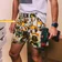 men's boxershorts with woven label EXCLUSIVE ALI - Men's boxer shorts RPSNT EXCLUSIVE ALI TRAPPER - R2M-BOX-0651S - S