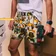 HERREN boxershorts mit eingenähtem Gummizug EXCLUSIVE ALI - Boxershorts für Männer REPRE4SC EXCLUSIVE ALI TRAPPER - R2M-BOX-0651S - S