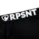 Pánské boxerky SPORT - Pánské boxerky s vytkávanou gumou RPSNT SPORT BLACK - R3M-BOX-0403XL - XL