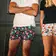 men's boxershorts with woven label EXCLUSIVE ALI - Men's boxer shorts Repre EXCLUSIVE ALI HUNGRY PETS - R3M-BOX-0635S - S