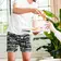 men's boxershorts with Elastic waistband EXCLUSIVE MIKE - Men's boxer shorts REPRE4SC EXCLUSIVE MIKE SIGNATURE - R4M-BOX-0713L - L