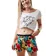 Ladies boxershorts with elastic waistband GIGI - Women's boxer shorts REPRE4SC GIGI CAT FANS - R4W-BOX-0706XL - XL